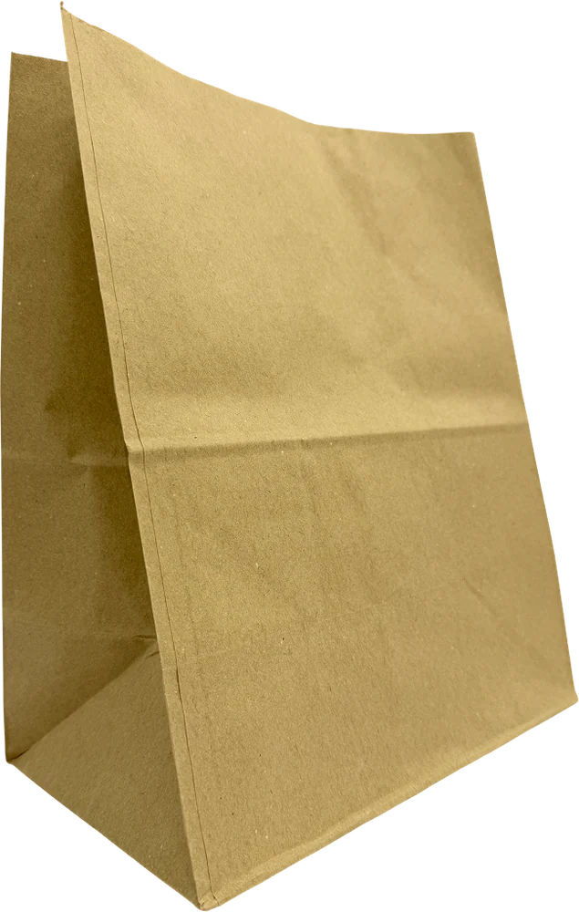 Saco SOS liso em papel kraft